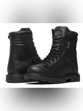 Thorogood 8” Tactical Waterproof Side Zip Boots Size 7M NWT